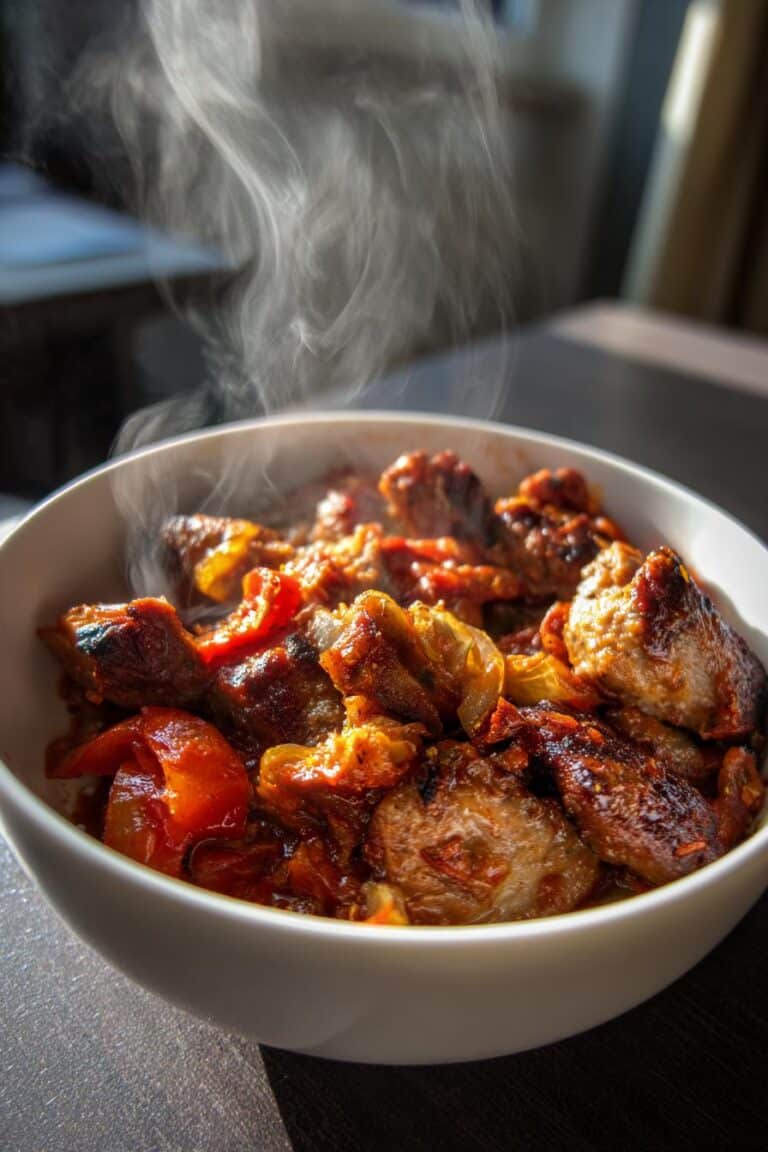 Batch cooking avec restes de grillades