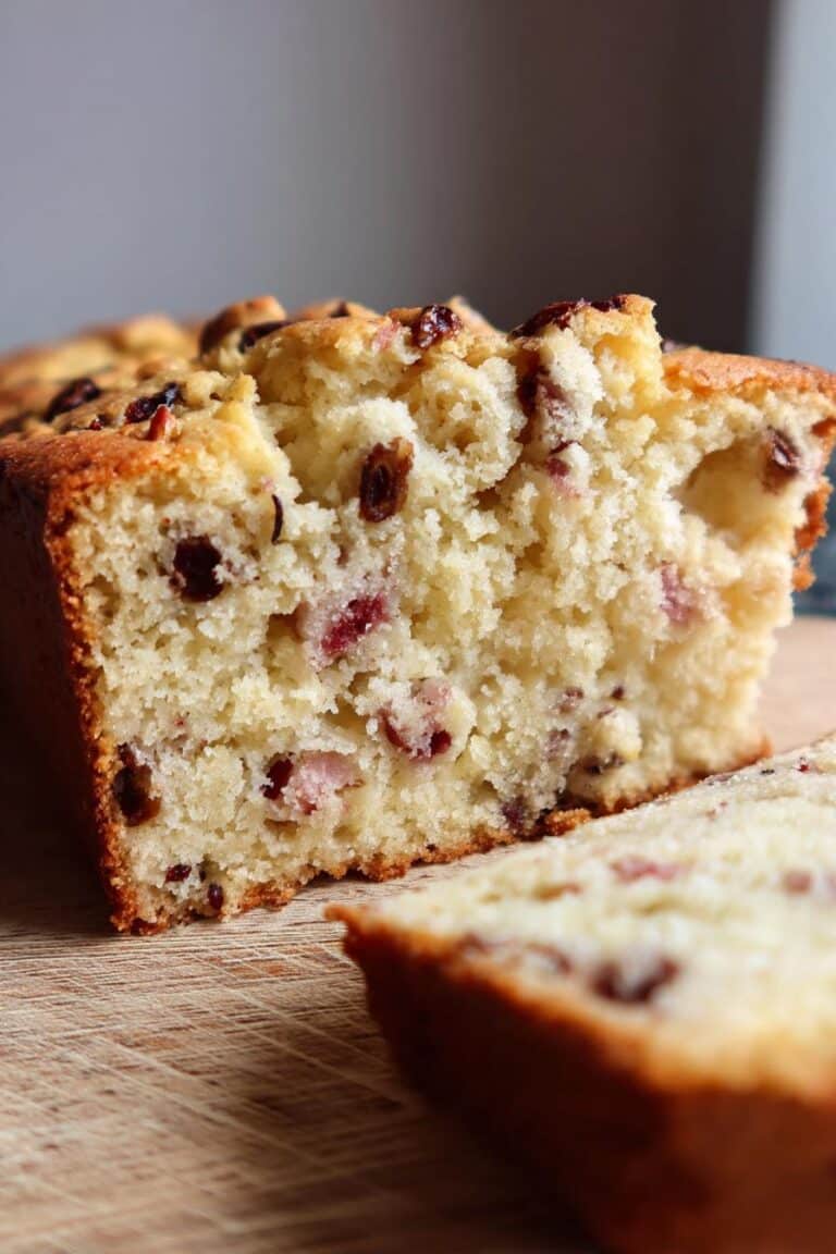 Cake salé aux olives et jambon