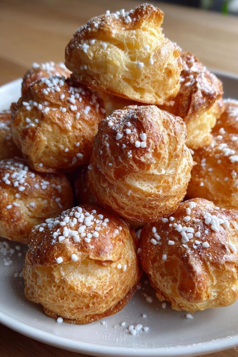 Chouquettes maison prêtes en 30 minutes