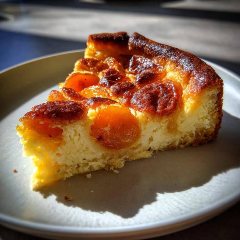 Clafoutis aux abricots moelleux