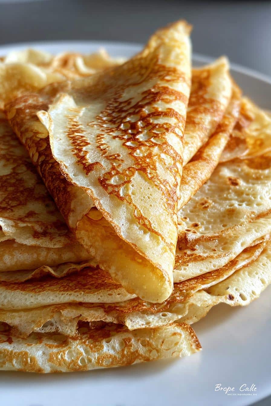 Crêpes à la bière moelleuses et légères - detail 2