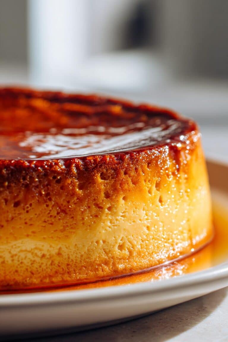 Flan parisien maison à 3 ingrédients