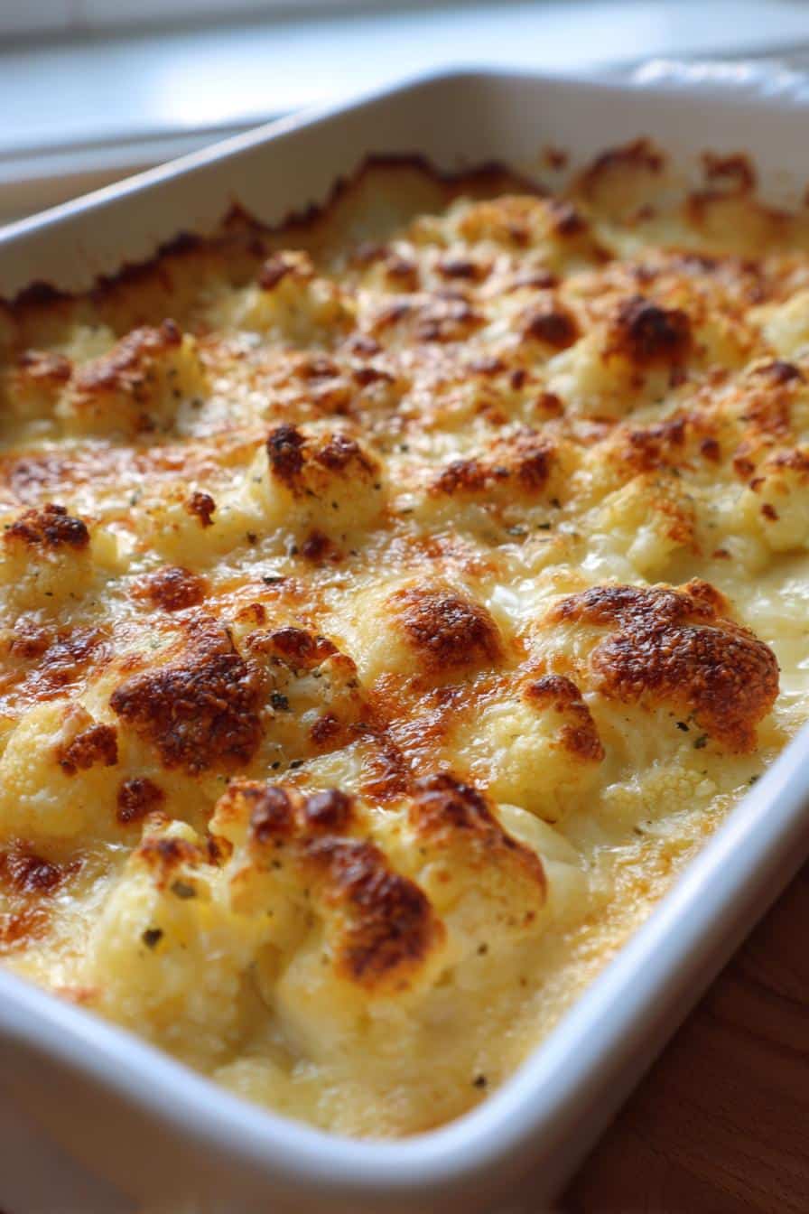 Gratin de chou-fleur au comté ultra fondant - detail 2