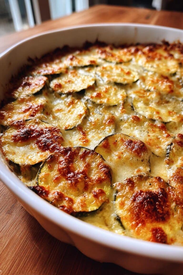 Gratin de courgettes fondant et ultra simple