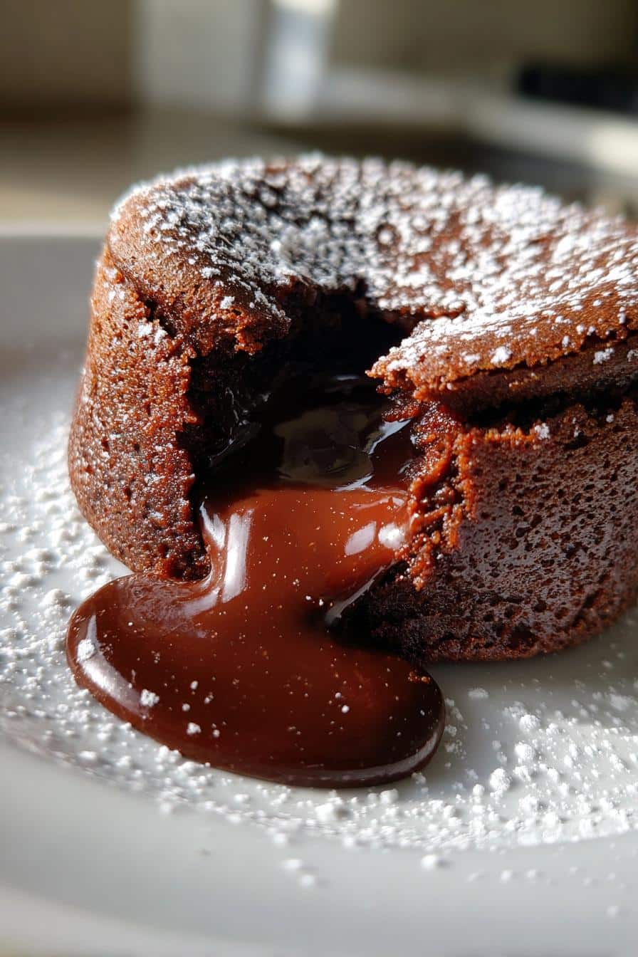 Moelleux au chocolat cœur coulant - detail 3