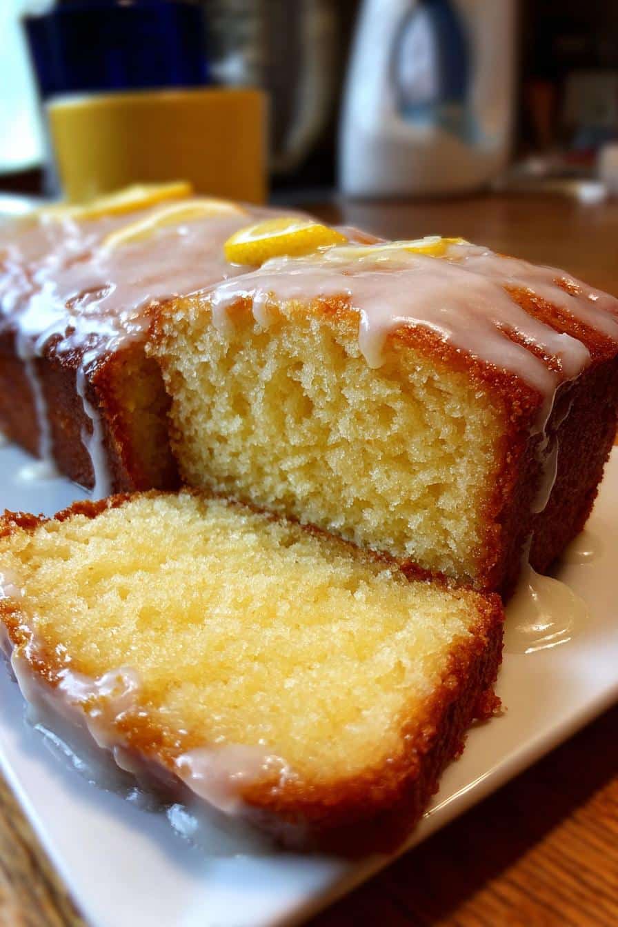 Moelleux au citron avec glaçage minute - detail 3