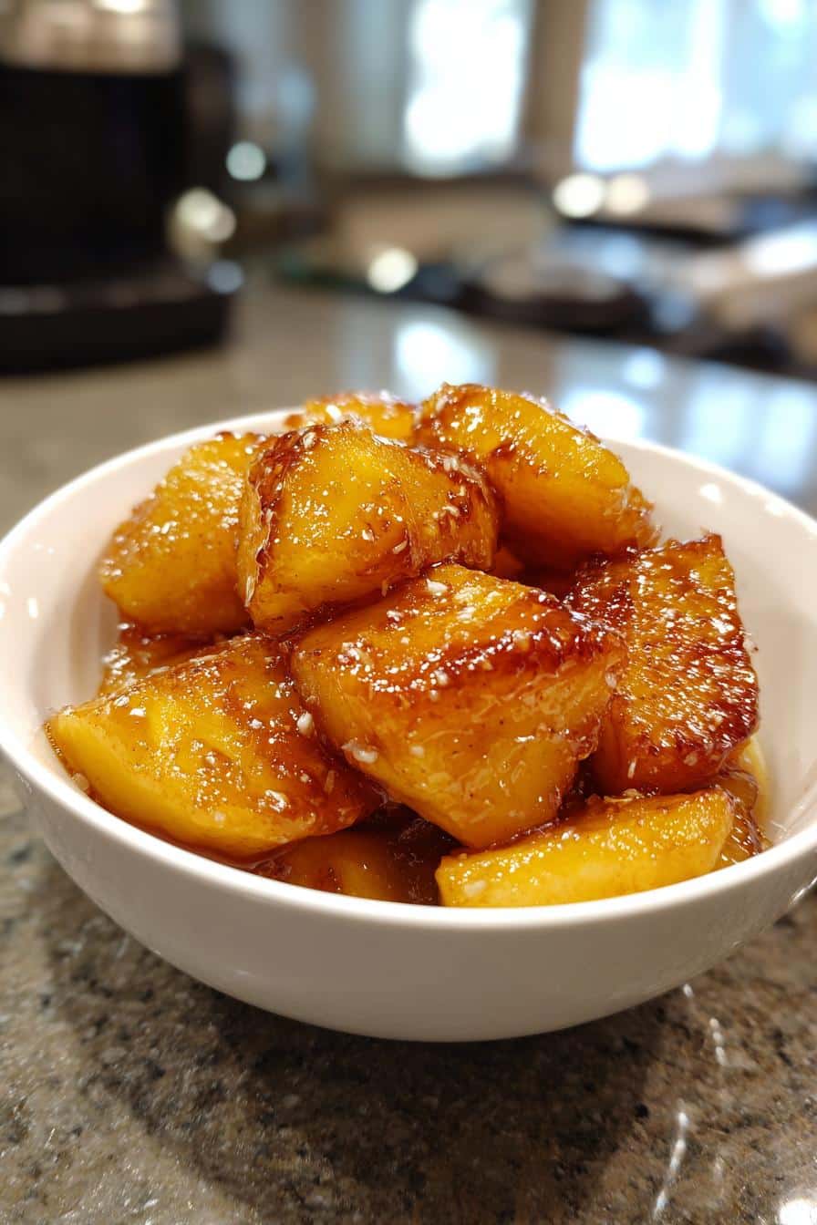 Pommes caramélisées au beurre salé - detail 1