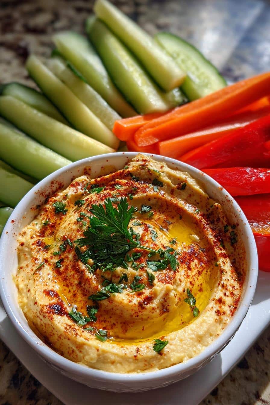 Préparer un apéro végétarien en batch - detail 2