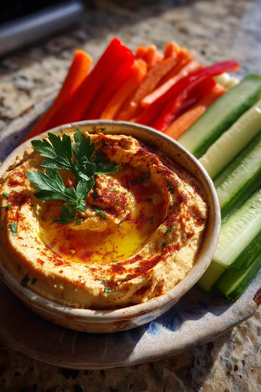 Préparer un apéro végétarien en batch - detail 3