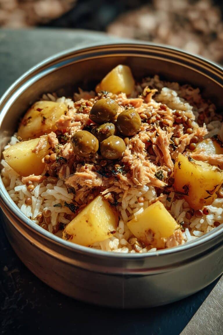 Préparer une semaine de repas sans frigo (camping)