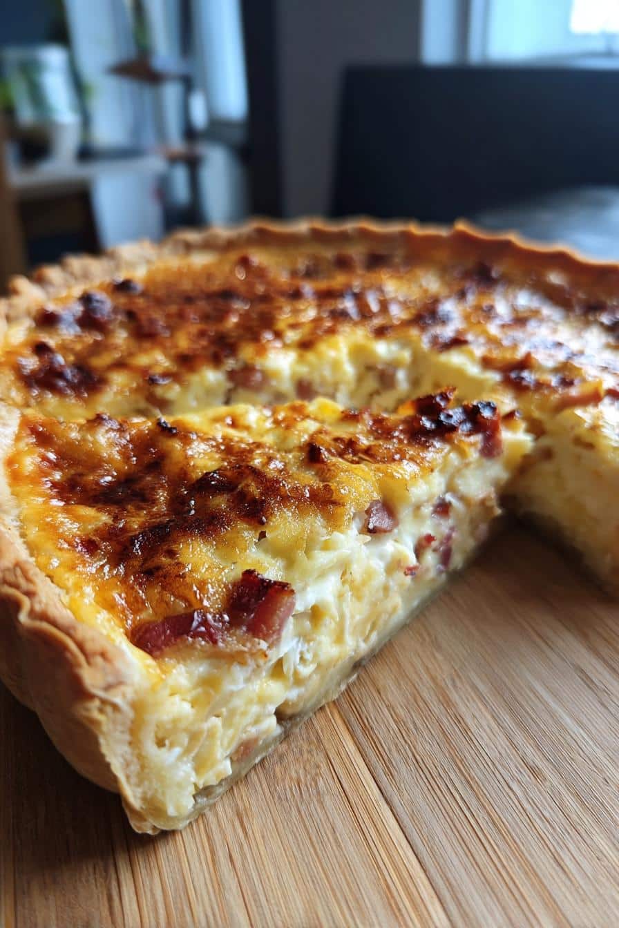 Quiche Lorraine irrésistible prête en 30 minutes - detail 2