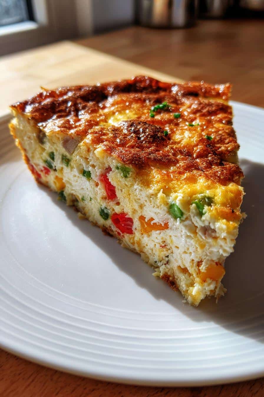 Quiche sans pâte aux légumes - detail 3