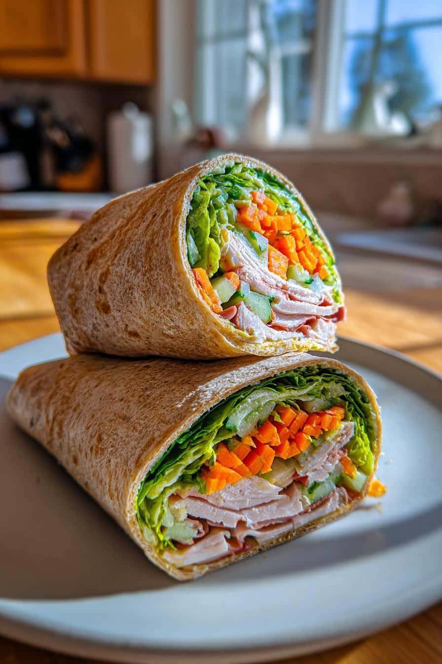 Recettes de wraps et rouleaux froids - detail 2
