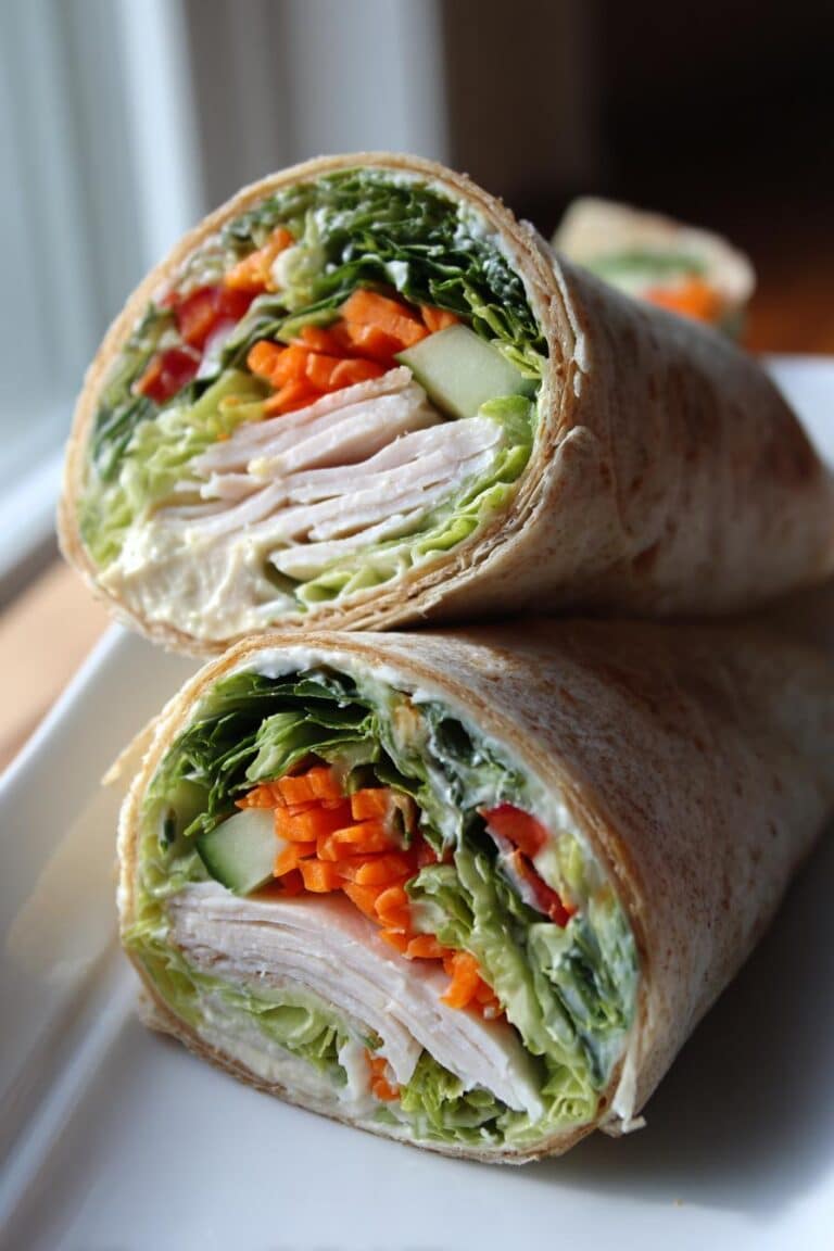 Recettes de wraps et rouleaux froids