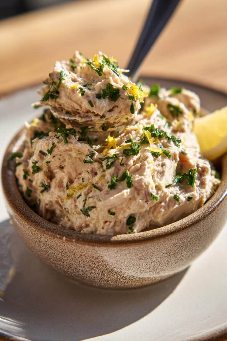 Rillettes de thon minute au citron