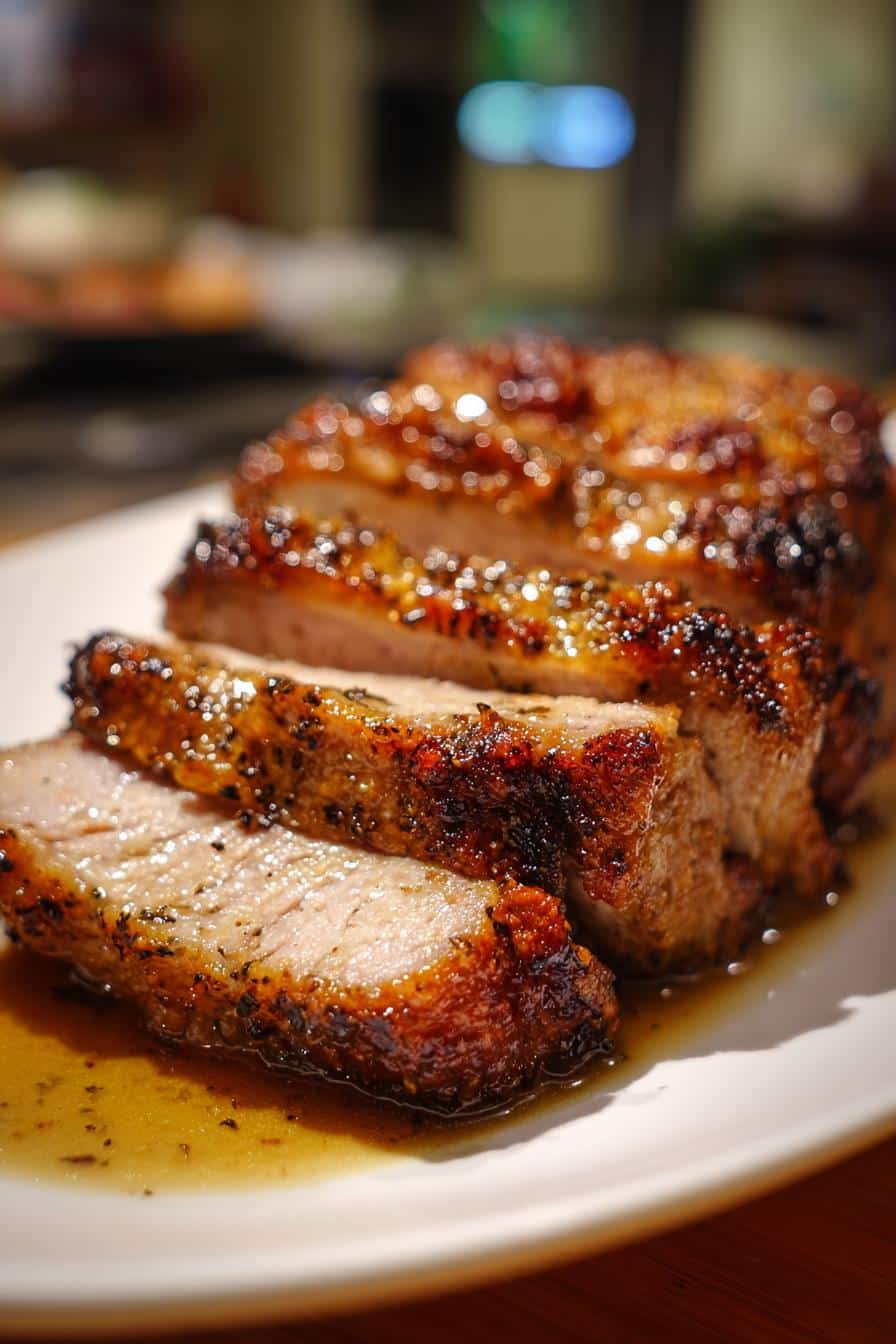 Rôti de porc au lait fondant à souhait - detail 3