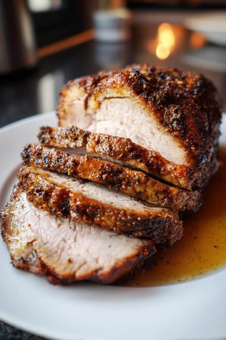 Rôti de porc au lait fondant à souhait