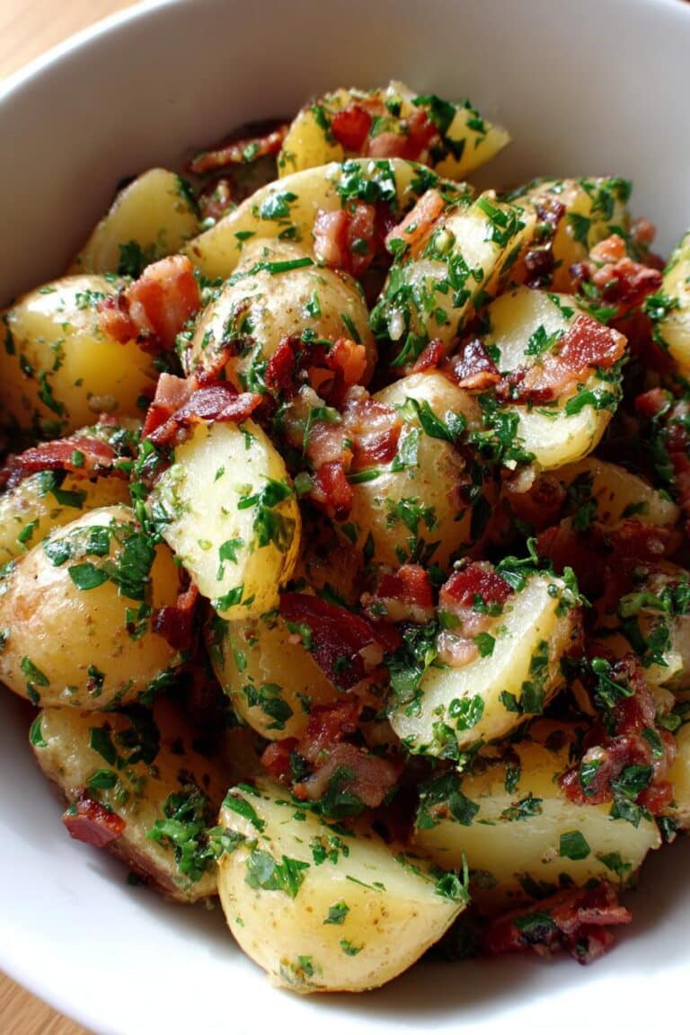 Salade de pommes de terre à la française