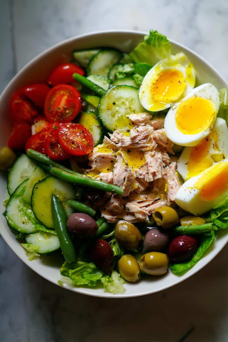 Salade niçoise fraîche et rapide en 10 min - detail 1