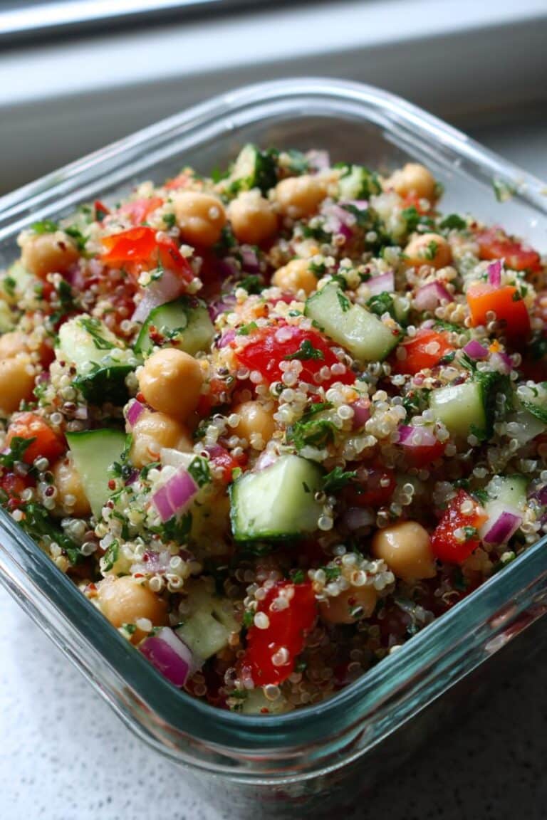 Salades composées à préparer pour toute la semaine