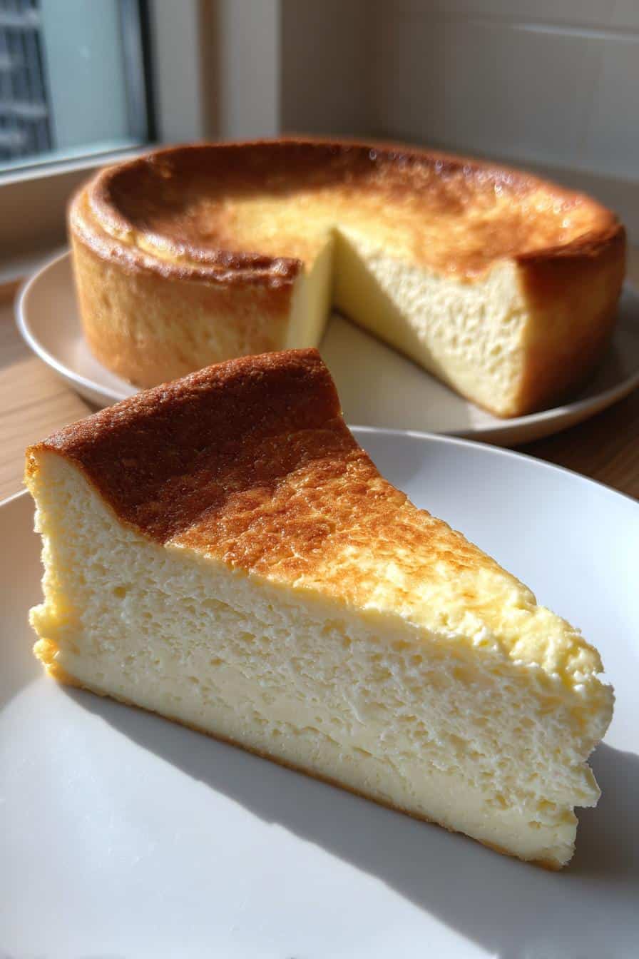 Tarte au fromage blanc légère et moelleuse - detail 3