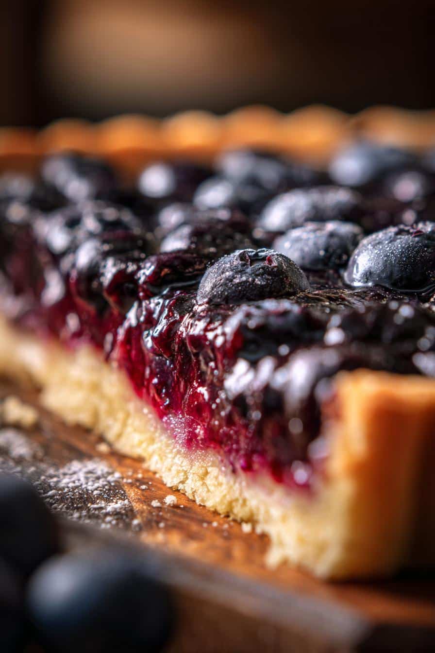 Tarte aux myrtilles ultra rapide - detail 2