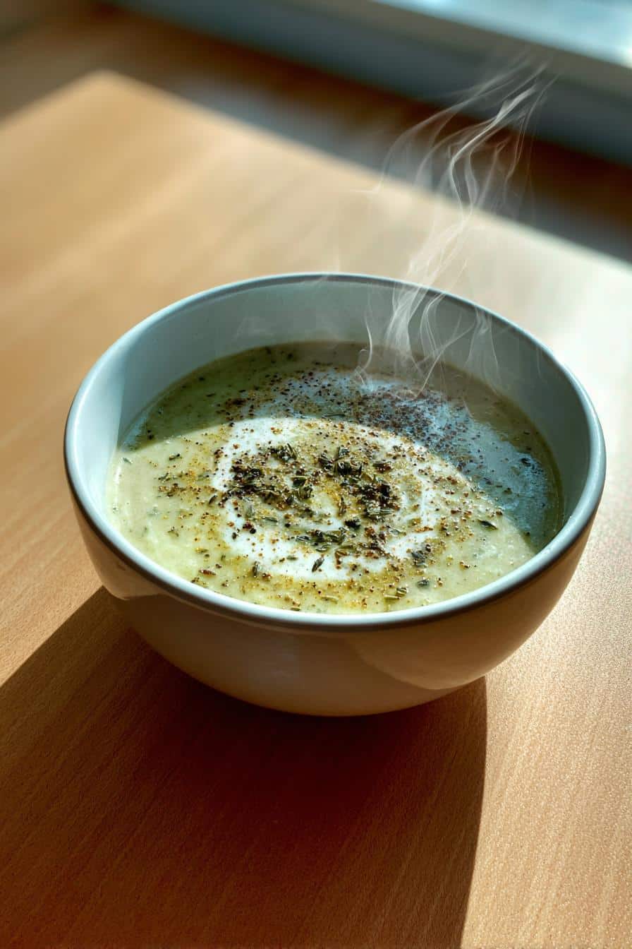 Velouté de courgettes au Boursin - detail 3