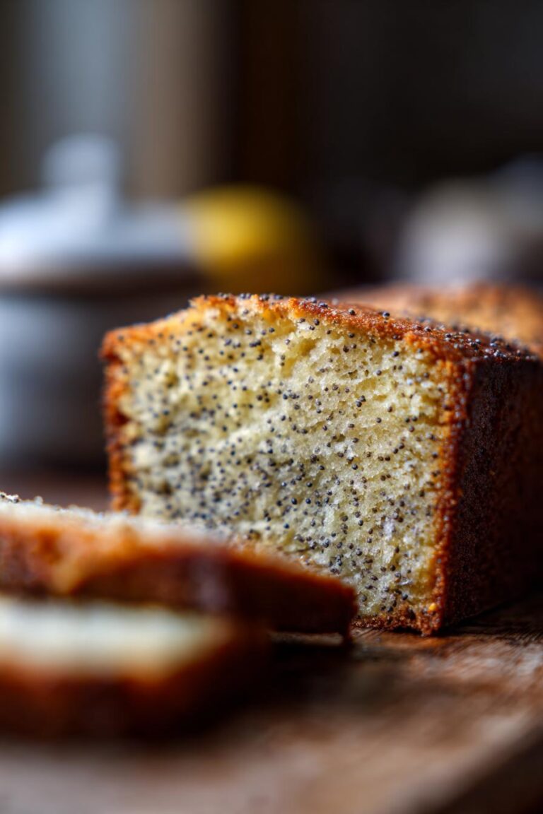 Cake au citron et pavot ultra moelleux