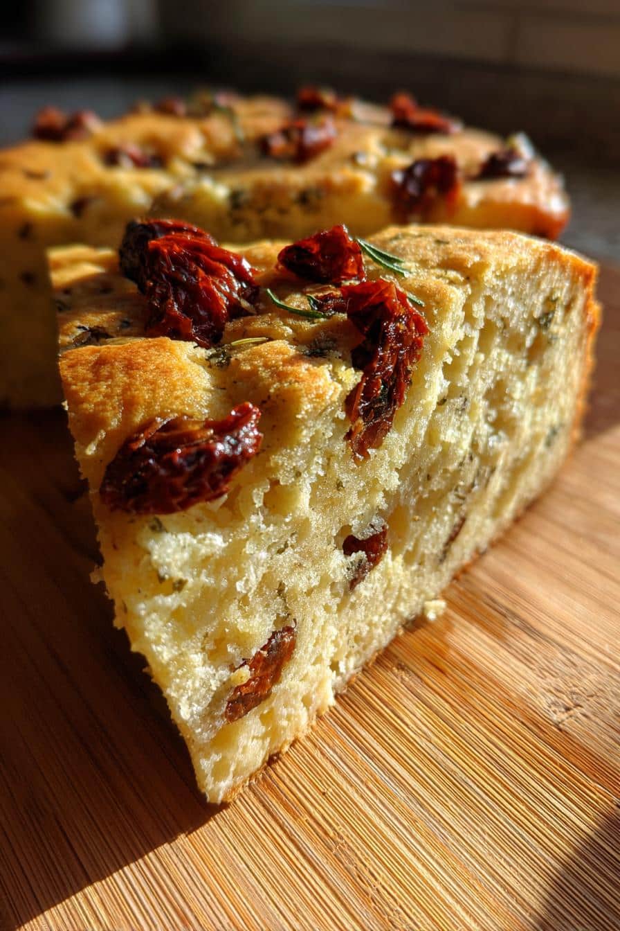Cake aux olives et tomates séchées - detail 1