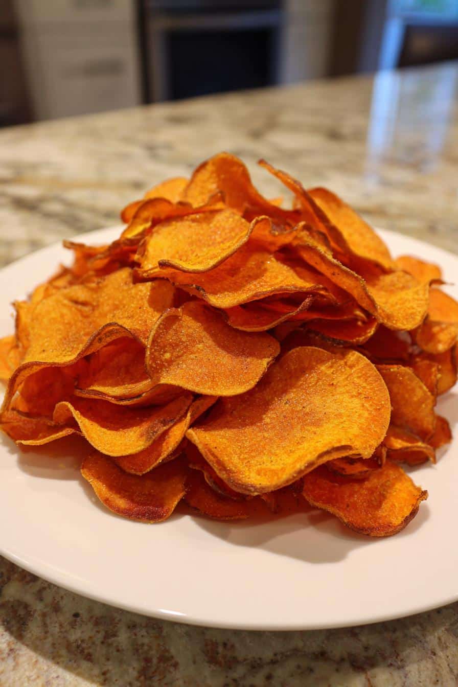 Chips maison de patate douce - detail 1