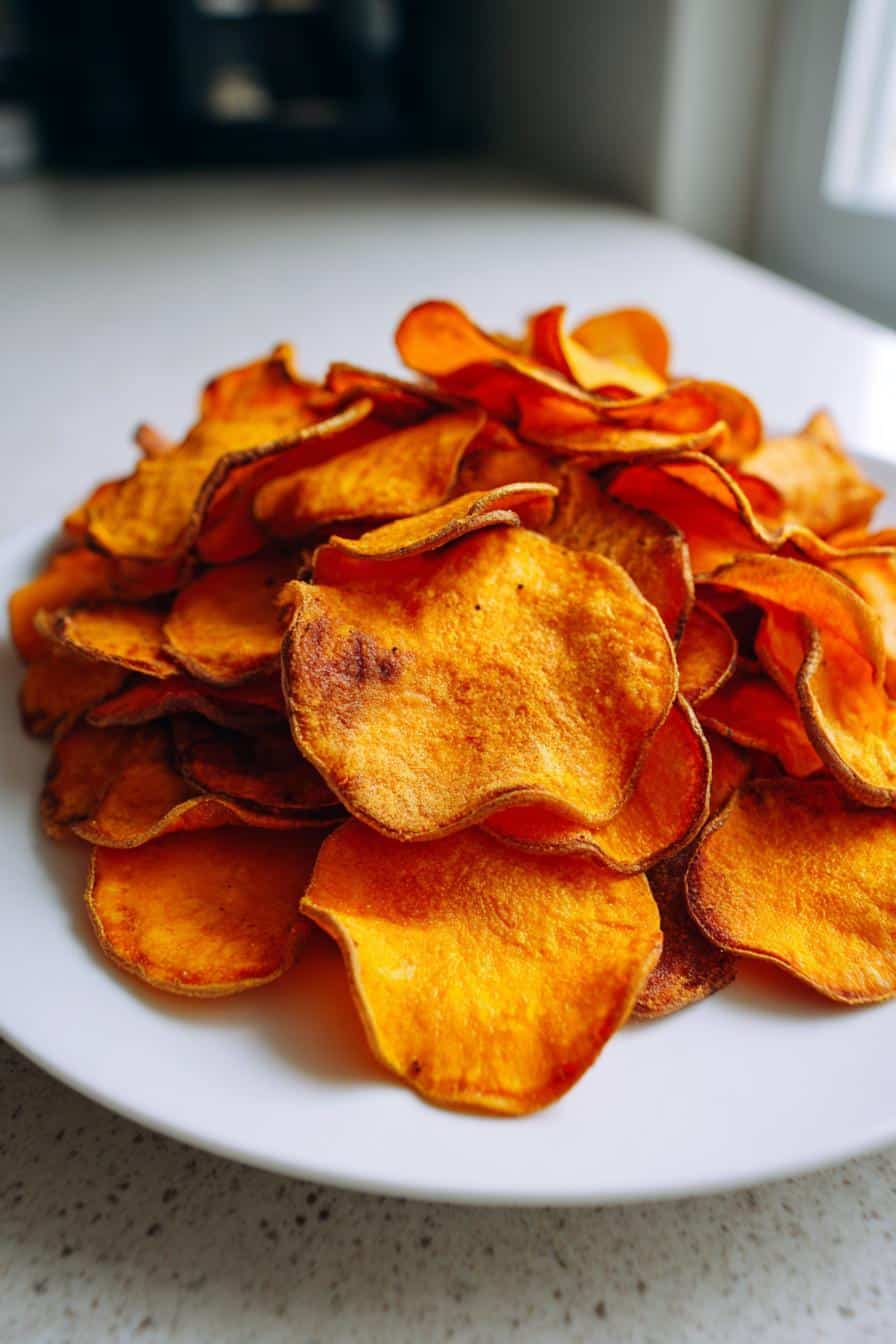 Chips maison de patate douce - detail 2