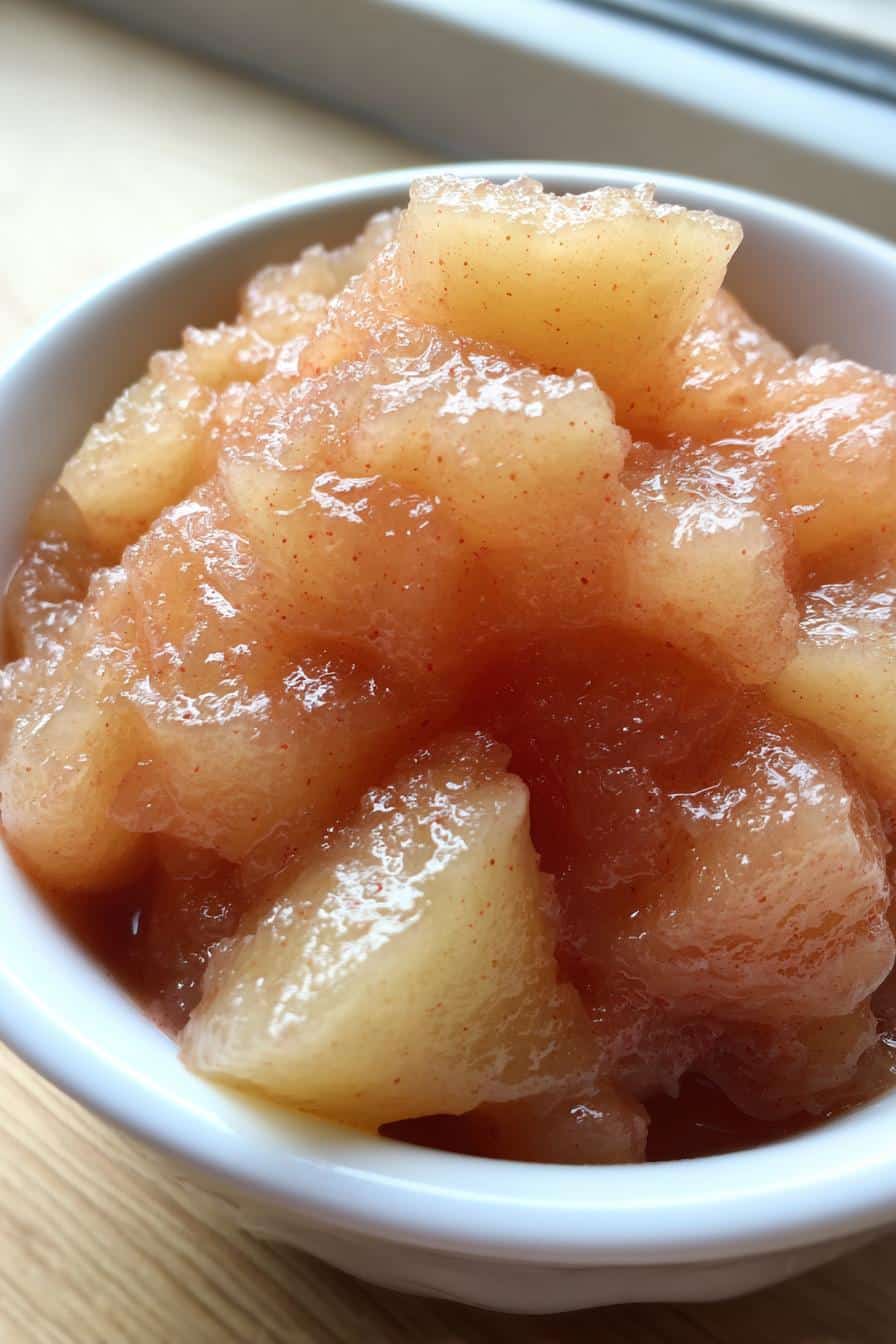 Compote pommes-poires maison - detail 3