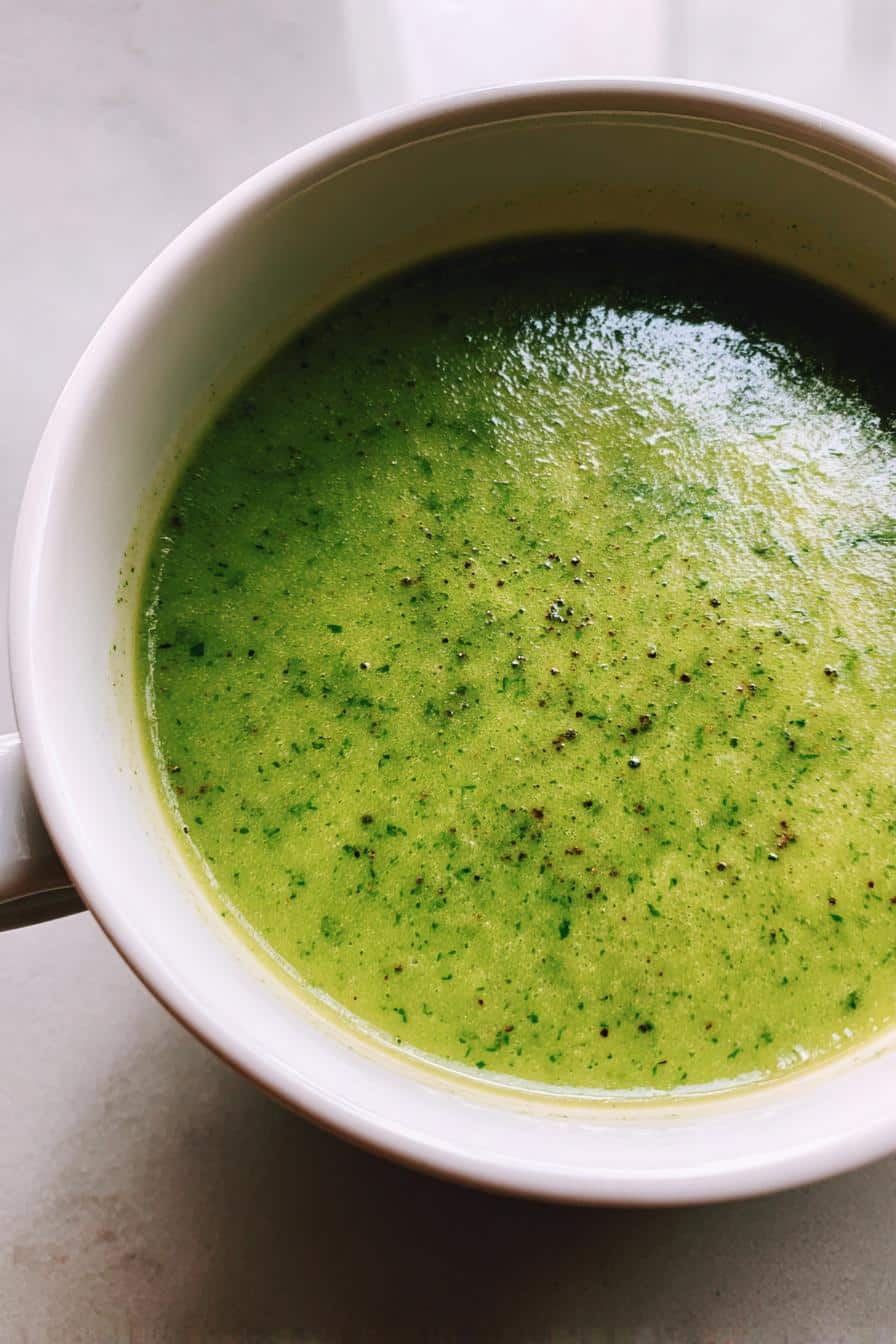 Crème de courgette au kiri - detail 3