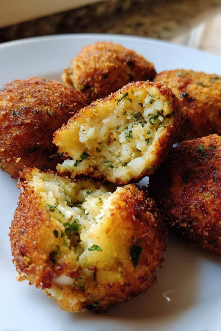Croquettes de poisson à la coriandre