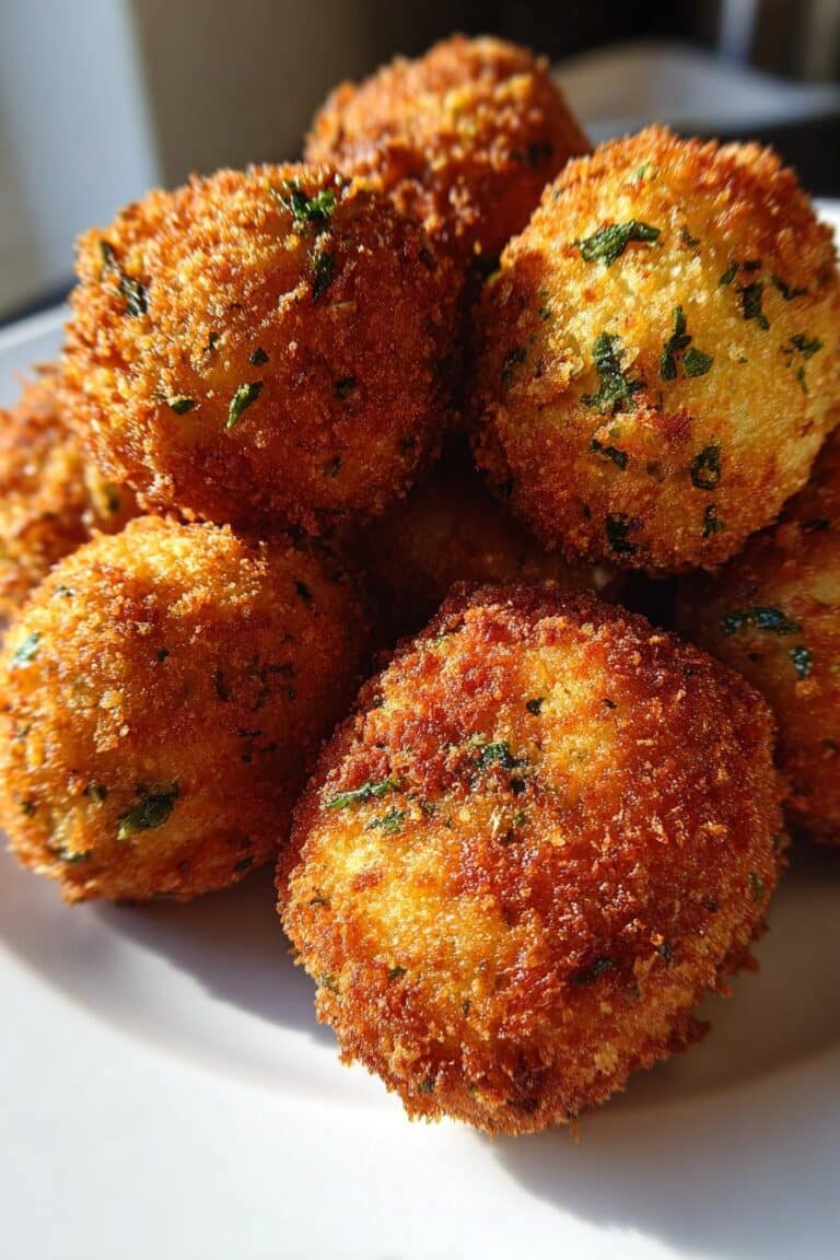 Croquettes de thon au persil