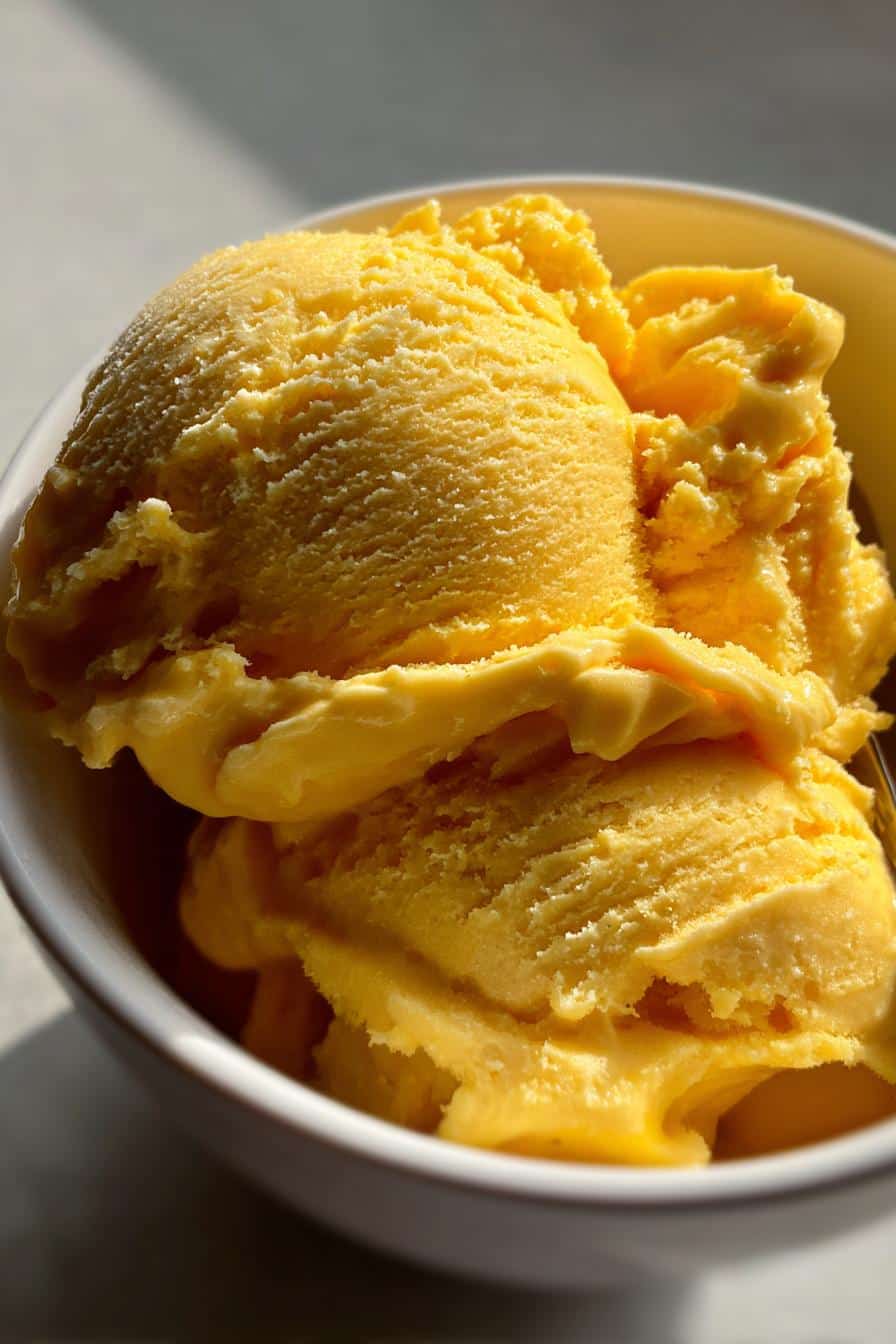 Glace minute banane et mangue - detail 1