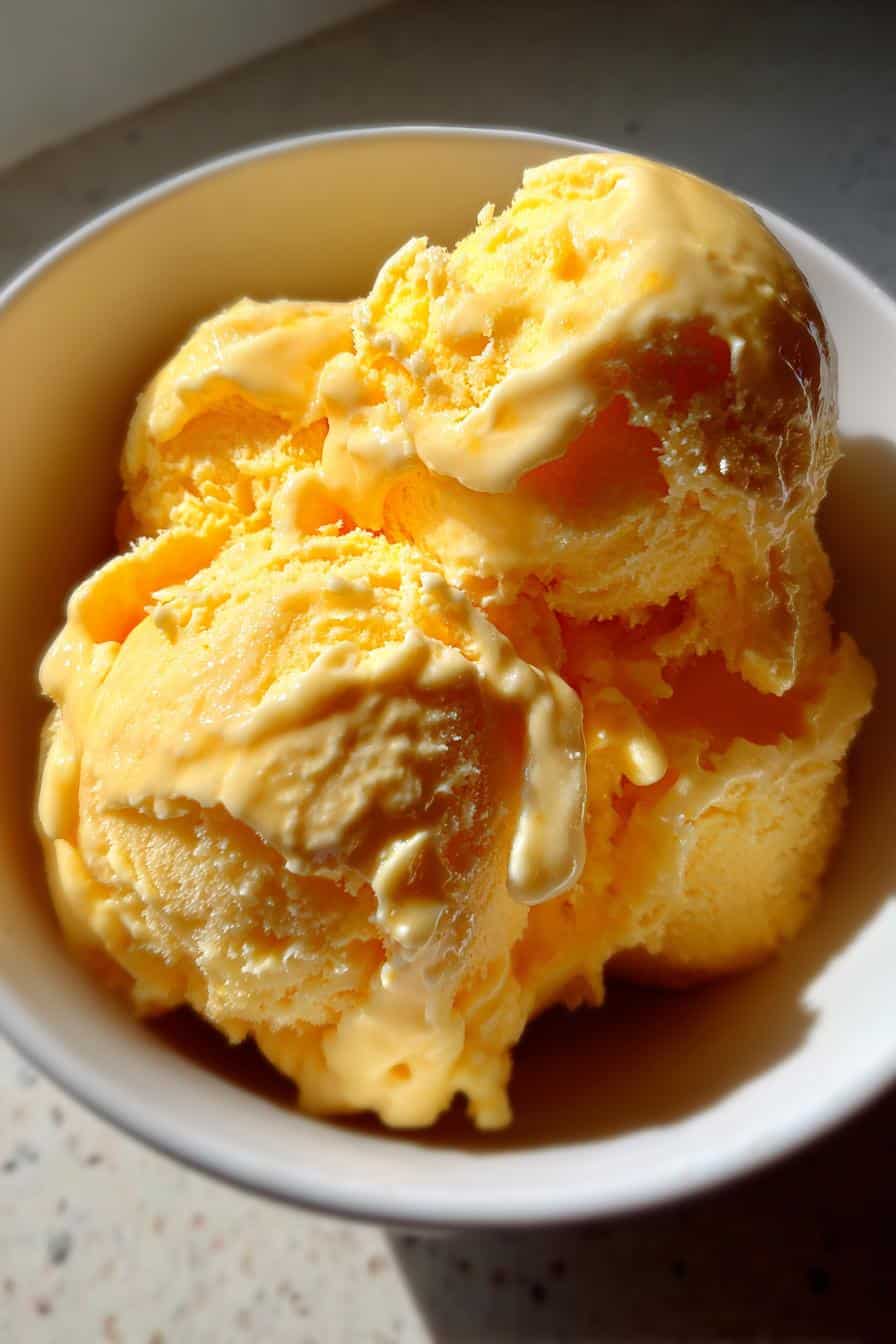 Glace minute banane et mangue - detail 2