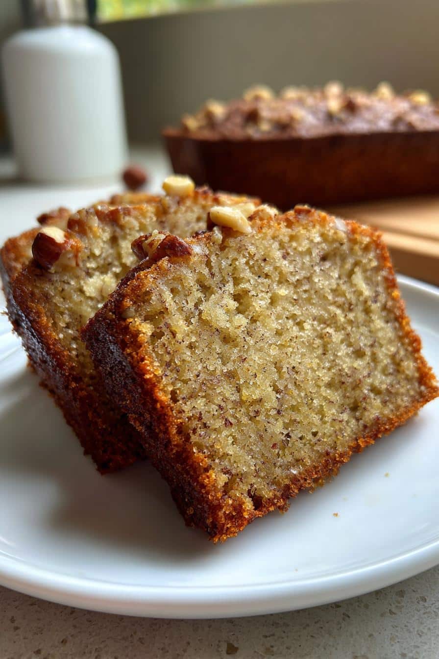 Gâteau aux noisettes moelleux - detail 1