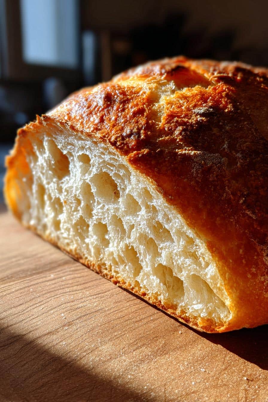 Pain cocotte maison sans pétrissage - detail 1