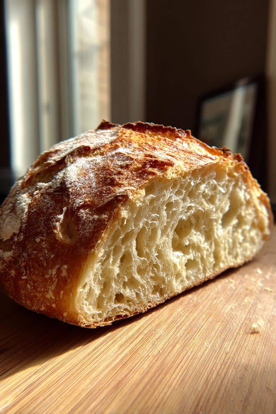 Pain cocotte maison sans pétrissage - detail 2