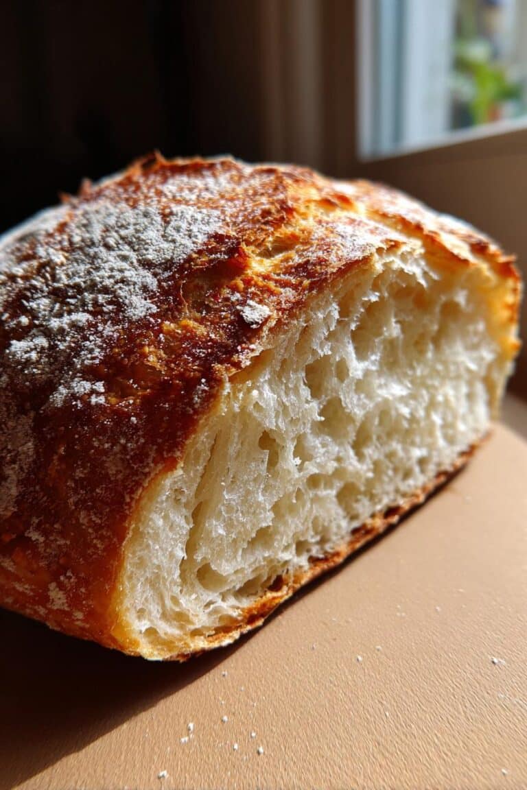 Pain cocotte maison sans pétrissage