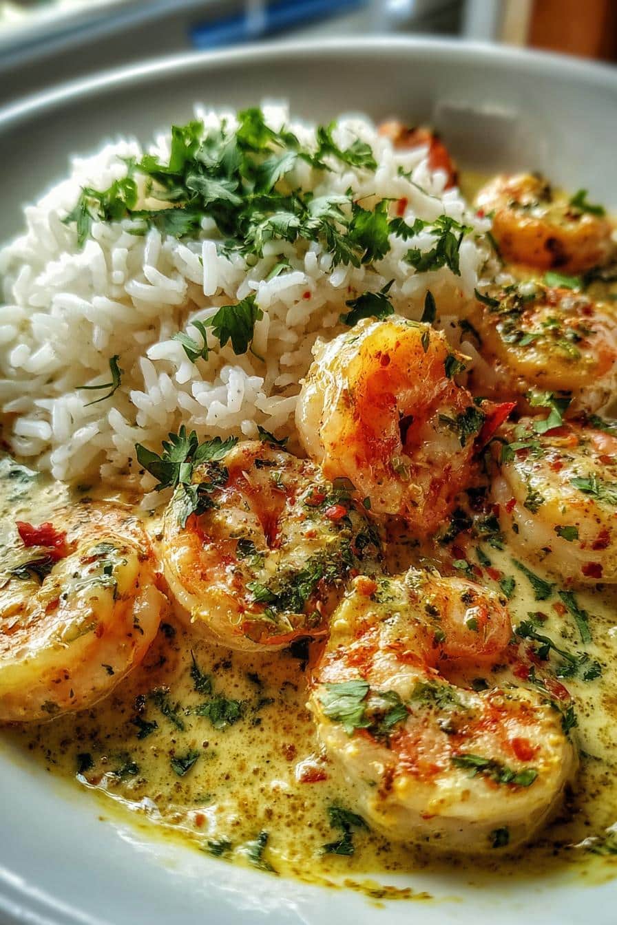 Riz coco crevettes express - detail 1