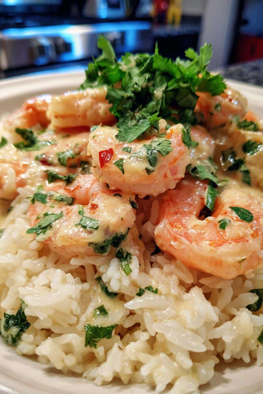 Riz coco crevettes express - detail 2