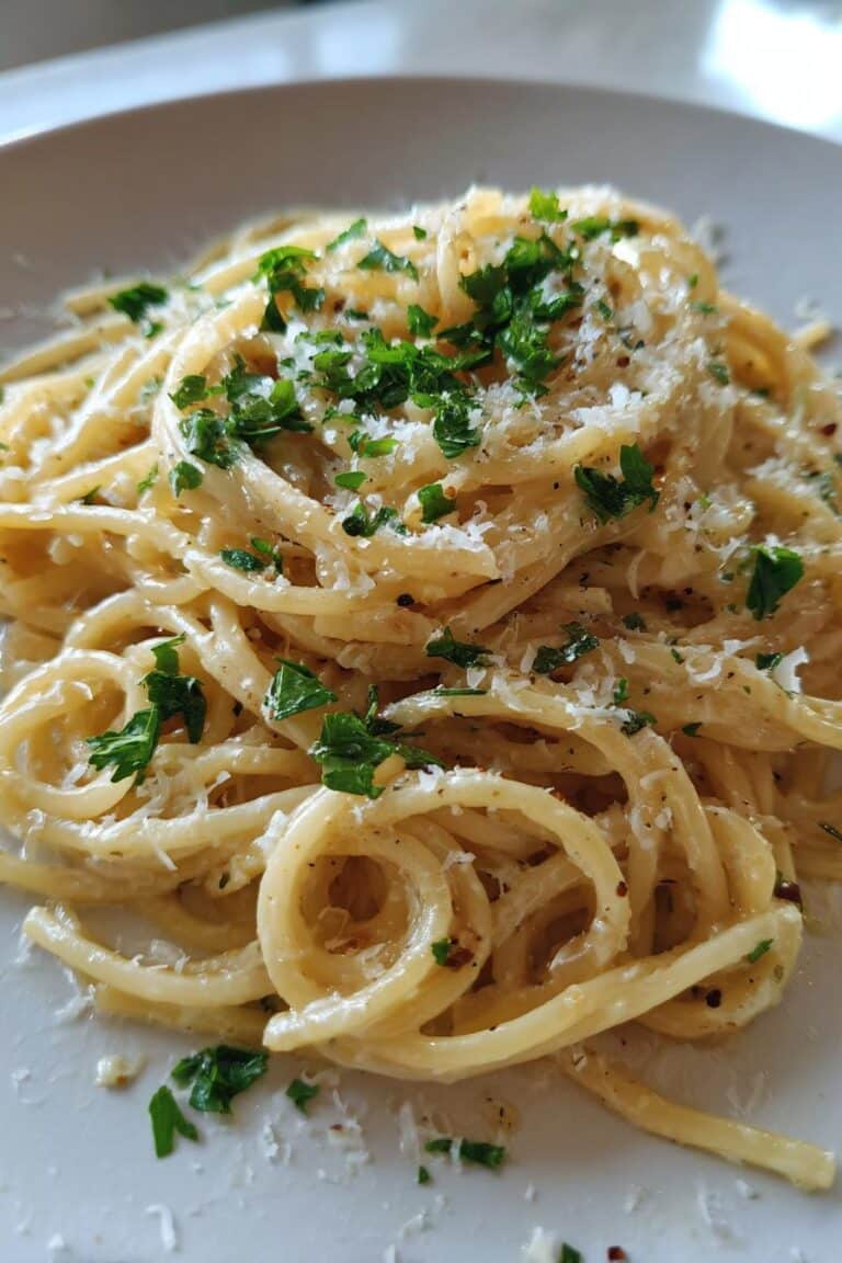 Spaghetti au beurre citronné façon express