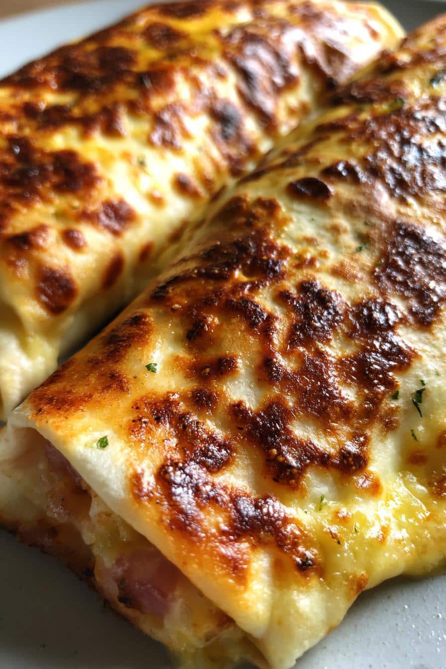 Wraps gratinés au jambon cru - detail 2