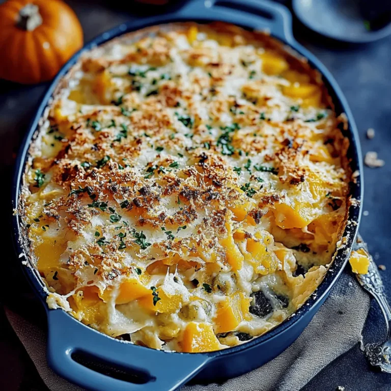 Butternut Squash Gratin