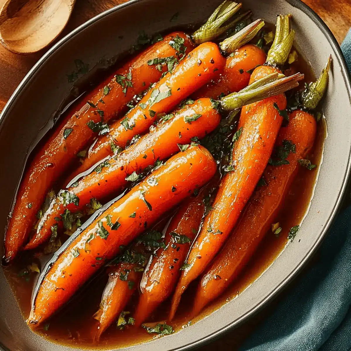 Honey Butter Glazed Carrots