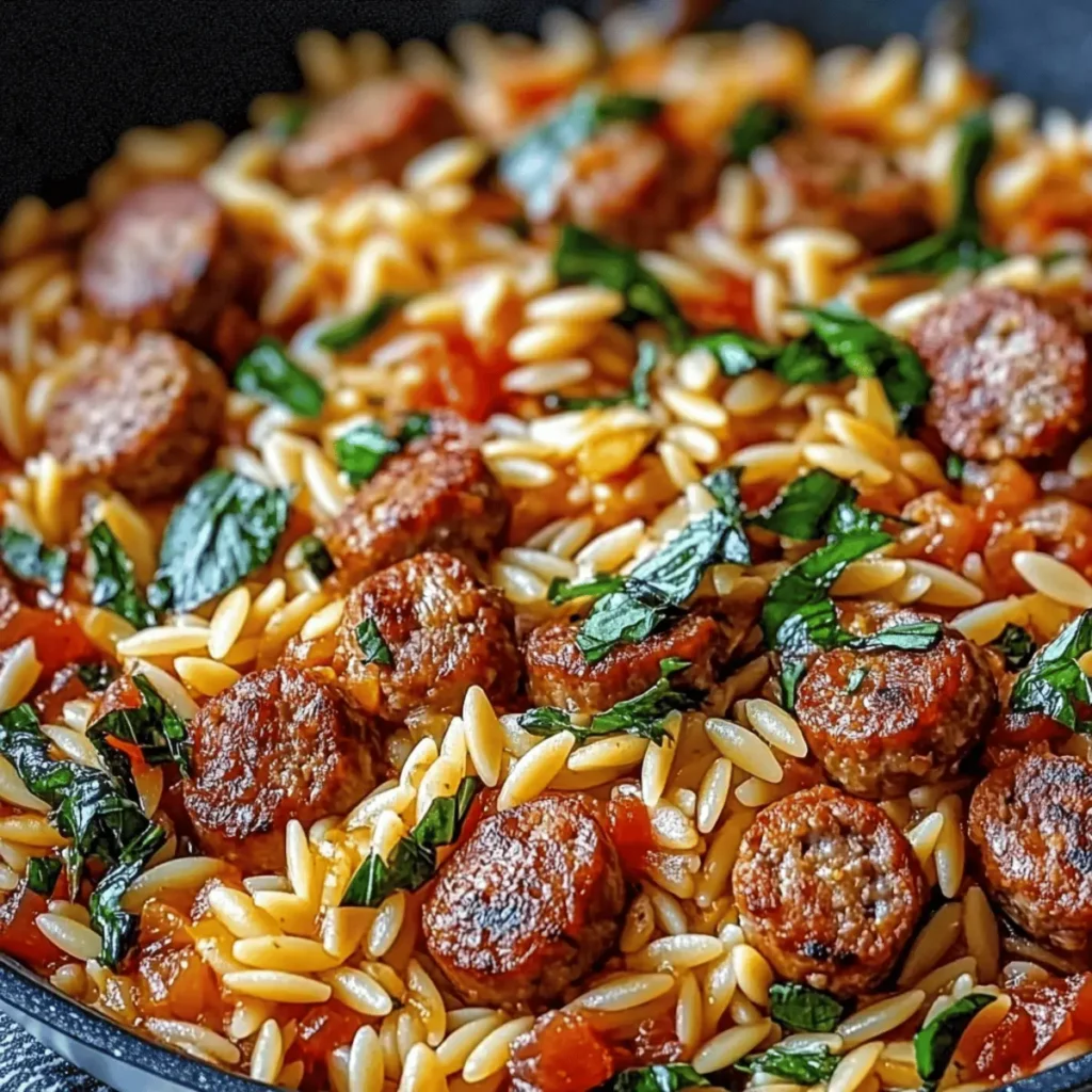 One-Pot Italian Sausage and Orzo Pasta: An Incredible Ultimate Recipe