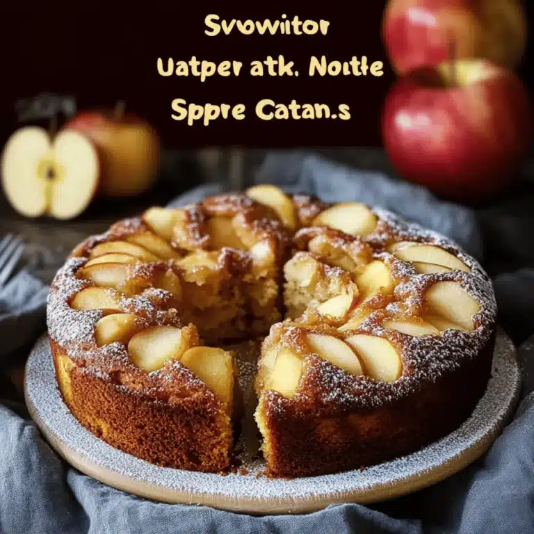 Swedish Apple Cake